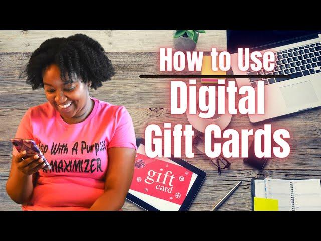 How to Use Digital Gift Cards at Walmart & Target | Krys the Maximizer