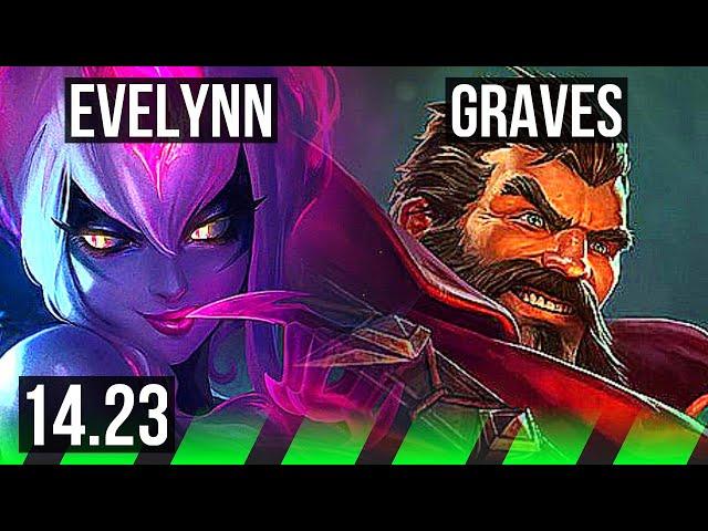 EVELYNN vs GRAVES (JGL) | KR Master | 14.23