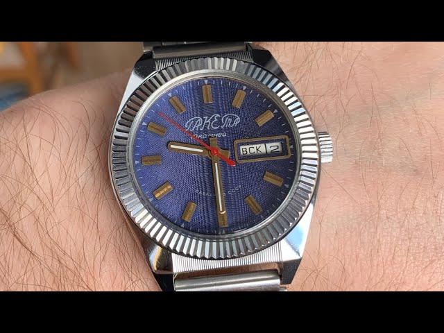 Дмитрий Бродниковский-уникальные экспериментальные часы Ракета-Ролекс Rolex СССР (опытный образец)