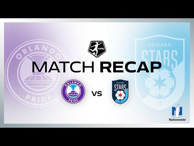 FULL HIGHLIGHTS | Orlando Pride vs. Chicago Stars FC