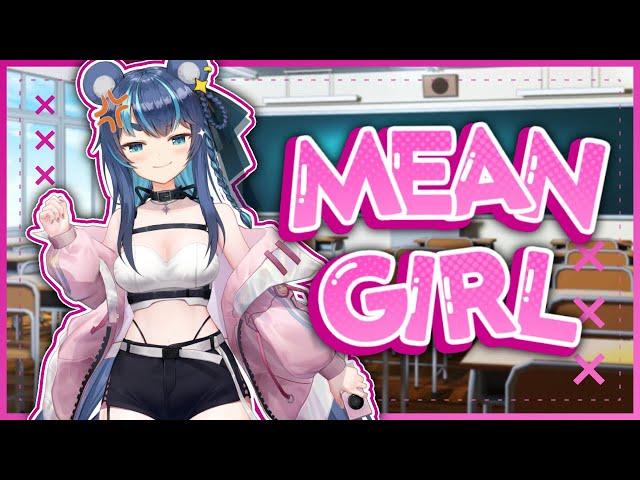 Mean Girl DEMANDS your homework and lunch money!!!!!