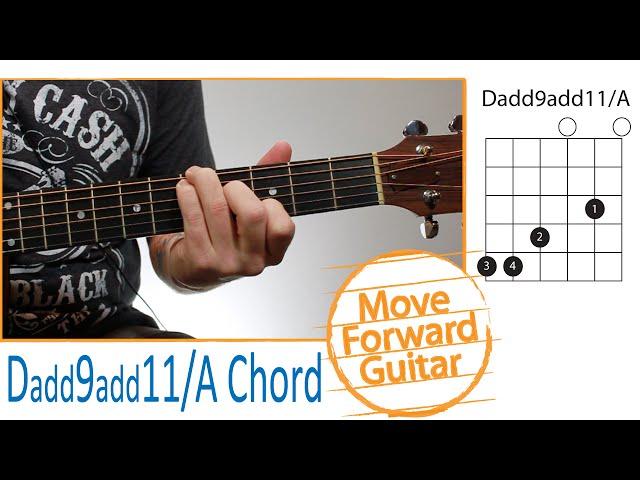 Guitar Chords for Beginners - Dadd9 add11/A
