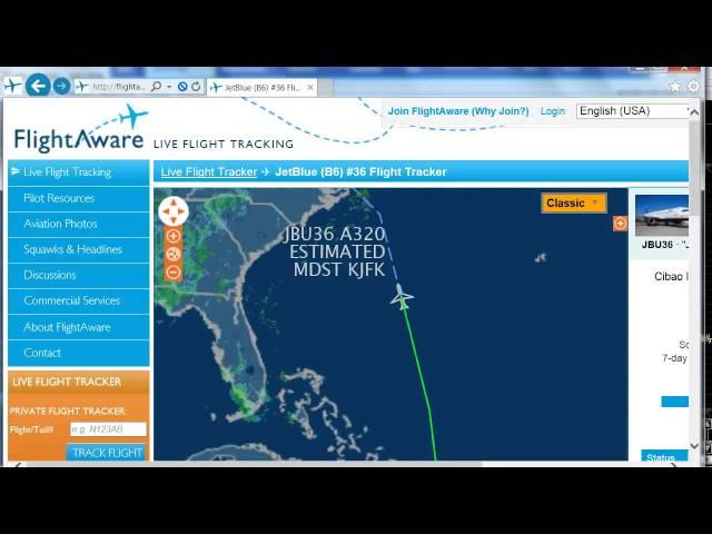 6586 KHZ USB New York Radio Demo with Flightaware and Winradio Excalibur pro