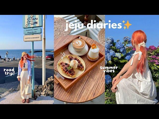 6 days in jeju  everything we ate  dreamy stays, cafe hopping  road trip, reunion!