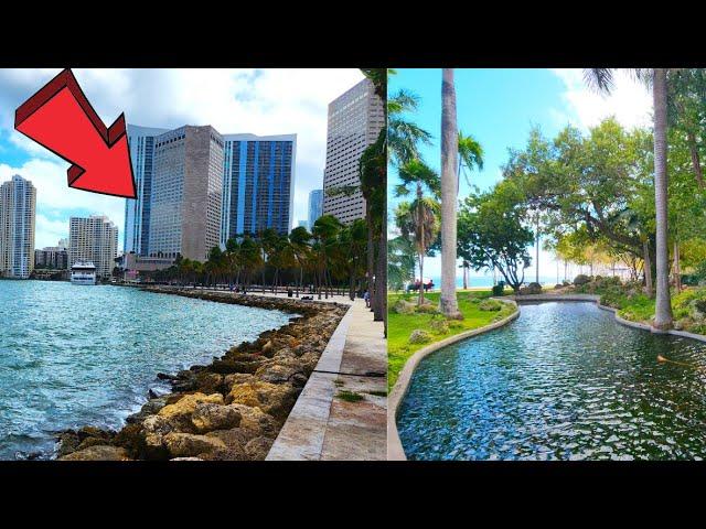 Bayfront Park Miami Florida Walking Tour