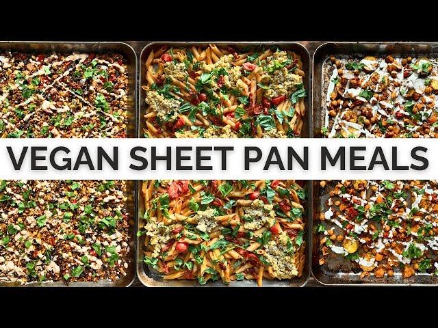 3 Delicious SHEET PAN MEALS For Easy Dinners