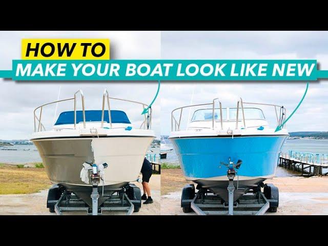 Boat vinyl wrap: How to make your boat look like new again | Motor Boat & Yachting