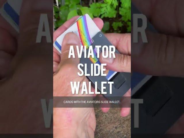 THE AVIATOR SLIDE - So Easy to Access Your Cards