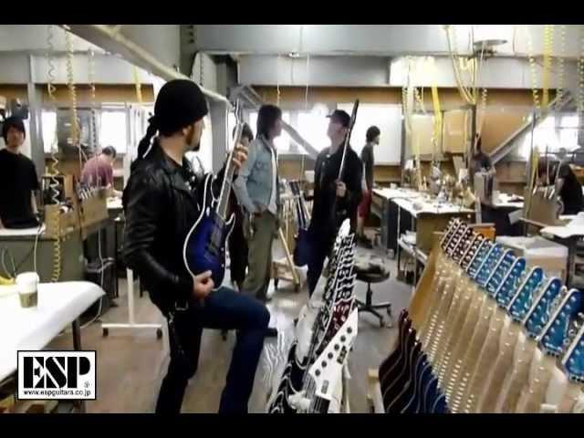 ESP Guitars: ESP Factory Visits in Rob Caggiano & Frank Bello (ANTHRAX)