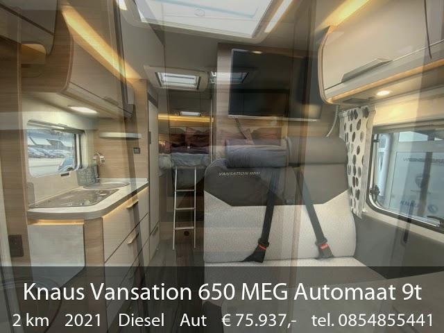 Knaus Vansation 650 MEG Automaat