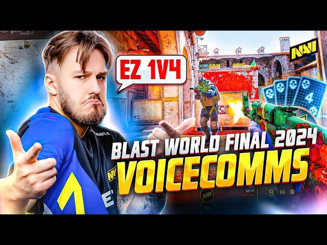 NAVI Voicecomms at BLAST Premier World Final 2024