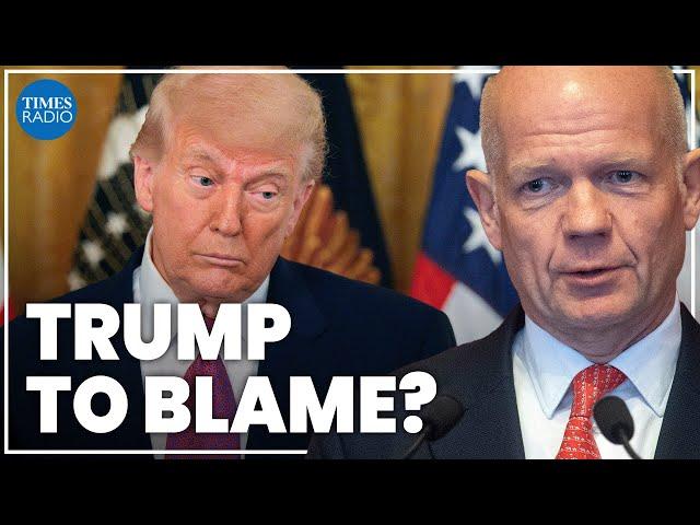 Trump to blame for Iran's nuclear arsenal | William Hague