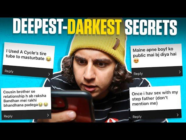 Reacting to my Subscribers DEEPEST DARKEST SECRETS (First Time Ever)