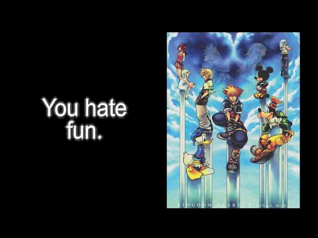 What your LEAST favorite Kingdom Hearts game says about you