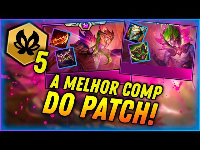 SUBA DE ELO COM A MELHOR COMPOSIÇÃO DO PATCH! | Teamfight Tactics Patch 14.18b