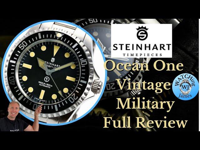 Steinhart Ocean One Vintage Military - Full Review - My favorite everyday Watch