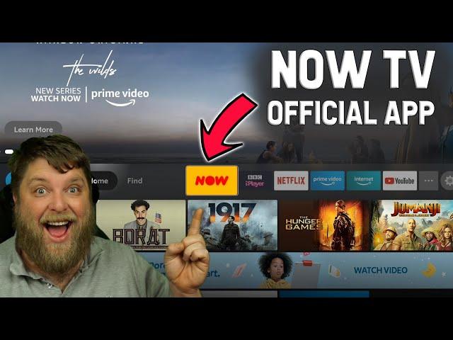 NOW TV On Firestick  //  Official Version!