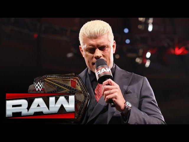 Cody Rhodes to John Cena: “I'm the captain now”: Raw highlights, March 10, 2025