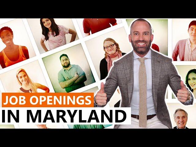 Job Openings in Maryland