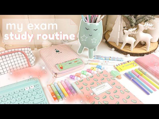 Final exam study routine  study tips