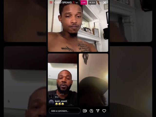 Cocoshow explain his side on the fight with young Vado on rellys live