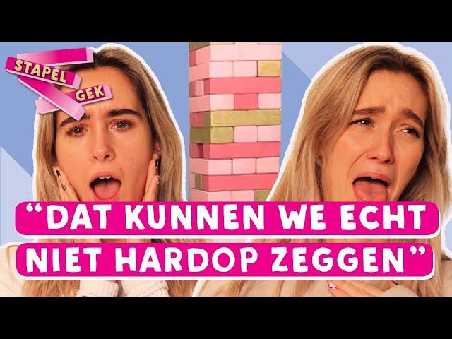 GOOIDE MAXIME OF SOPHIE EEN TABLET UIT HET RAAM?! | STAPELGEK #10 MAXIME & SOPHIE | TinaTV