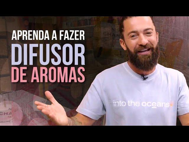 Tutorial fácil e prático de como fazer um difusor de aromas