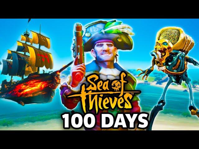 I Survived 100 Days in Sea of Thieves!