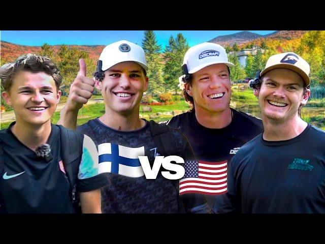 FIN VS USA DOUBLES! (Hyytiäinen & Anttila vs Aderhold & Gossage)