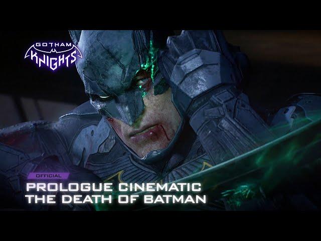 Gotham Knights | Official Prologue Cinematic | The Death of Batman | DC