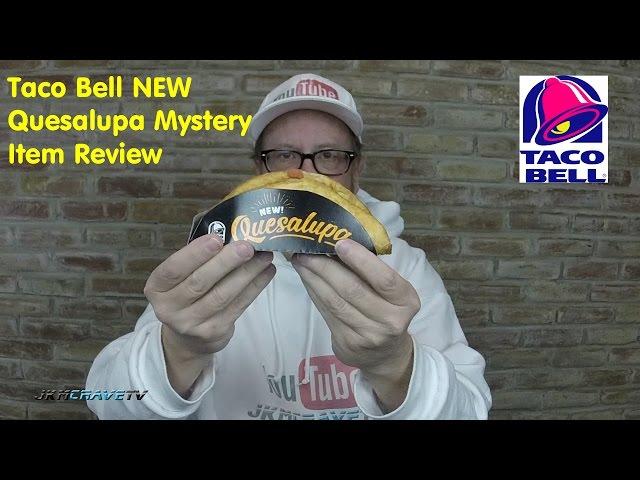 Taco Bell NEW Quesalupa Mystery Item Quick Bite Review