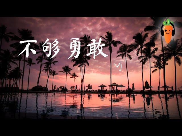 不够勇敢 - VJ《王子变青蛙》「超高无损音質」 【動態歌詞Lyrics】 只怪我的爱不够勇敢 