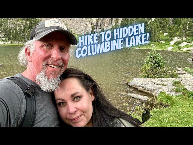 Hike To Hidden Columbine Lake Near Rocky Mountain National Park in 4K