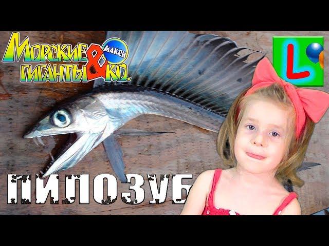 Deagostini МОРСКИЕ ГИГАНТЫ и КО МАКСИ ПИЛОЗУБ  Деагостини распаковка Liska Show