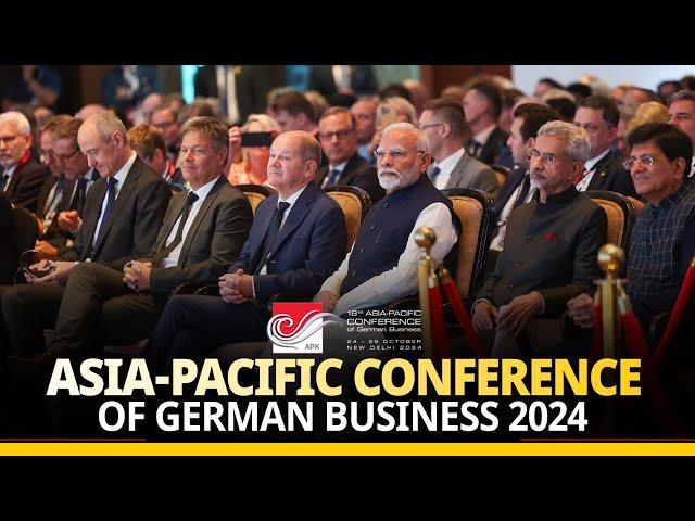 LIVE: PM Modi, German Chancellor Scholz inaugurate Asia-Pacific Conference of German Business 2024