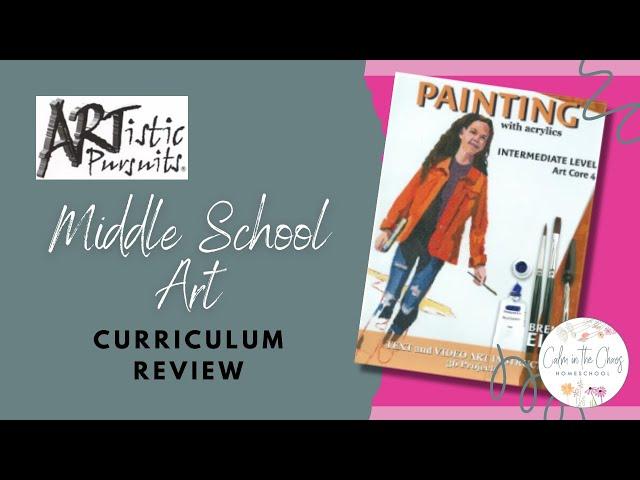 Artistic Pursuits Painting with Acrylics Review | Middle School Art with Video Instruction