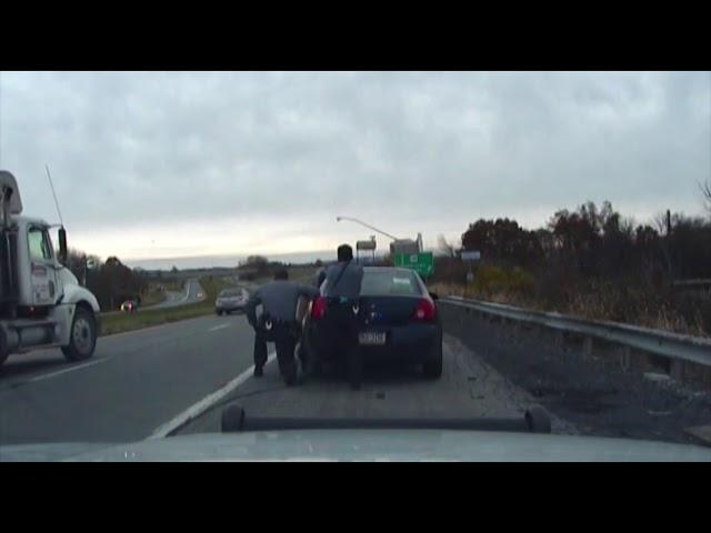 Route 33 shooting dashcam video