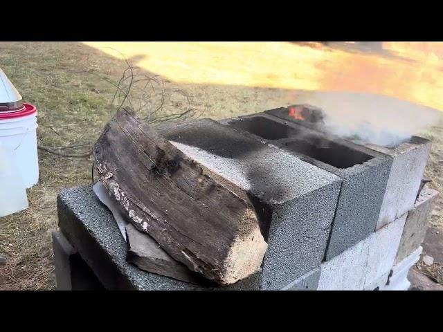 Cooking Maple Sap