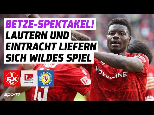 1. FC Kaiserslautern - Eintracht Braunschweig | 2. Bundesliga Tore und Highlights 13. Spieltag