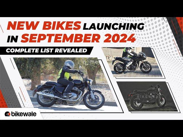 Upcoming Bikes in September 2024 | Jawa 42 FJ 350, RE Classic 650, Thruxton 400 & More | BikeWale