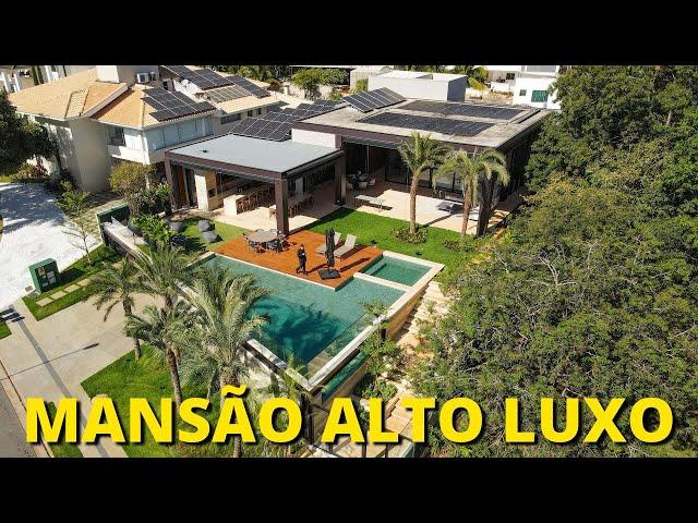 MANSÃO EXTREMAMENTE LUXUOSA À VENDA NO ALPHAVILLE | GOIÂNIA | ÚNICA E IMPRESSIONANTE