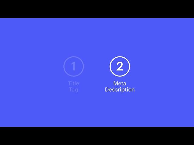 SEO Title & Meta Description — SEO tutorial