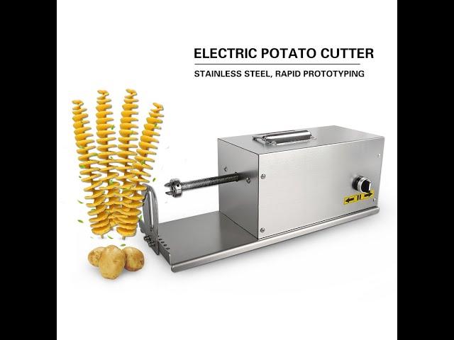 ITOP Electric Potato Spiral Cutter Machine Automatic Vegetable Twister Tornado Slicer With Counter