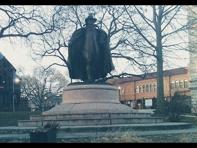 Samuel Chapin Statue in Springfield Massachusetts