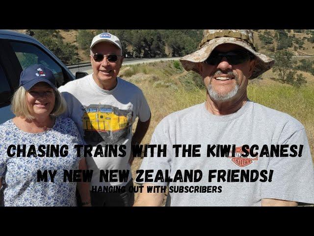 Chasing Trains With My Kiwi Subscribers!