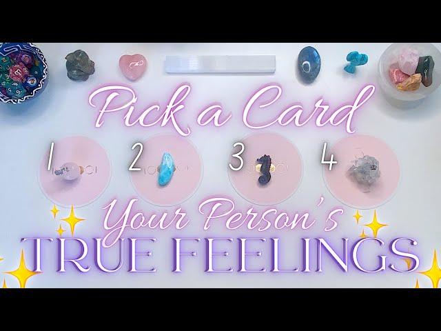 Their True FEELINGS, THOUGHTS & INTENTIONS For You  Detailed Pick a Card Tarot Love Reading