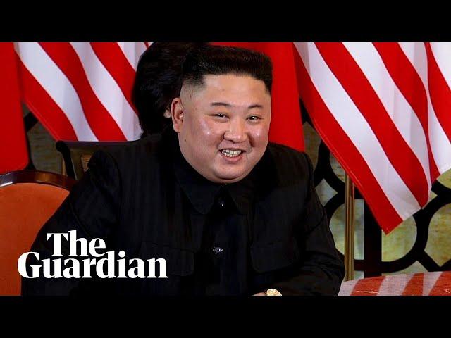 Kim Jong-un answers question from foreign journalist for first time