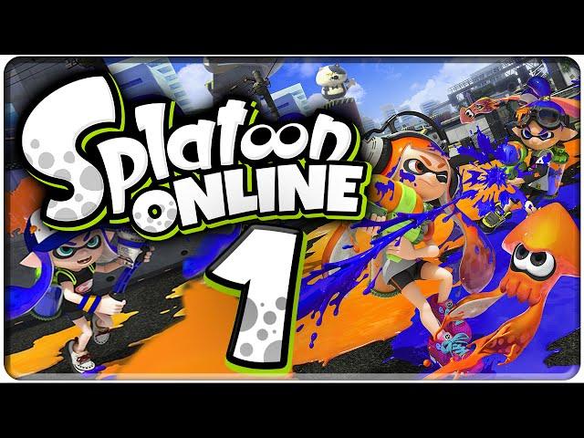 Let's Play SPLATOON ONLINE - Part 1: Die Farbschlacht geht los