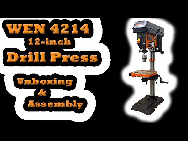 WEN 4214 12-inch Drill Press | Unboxing & Assembly | Review