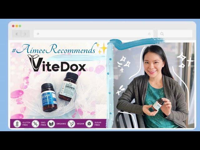 Honest Review about ViteDox Supplements | Aimee Villaroman